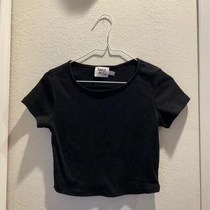 Princess Polly Black Shirt Size 6